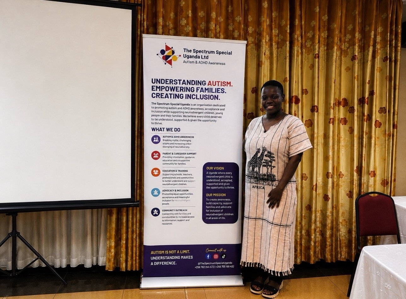 Racheal N. Mukungu, Triple P Specialist and CEO of The Spectrum Special Uganda Ltd.