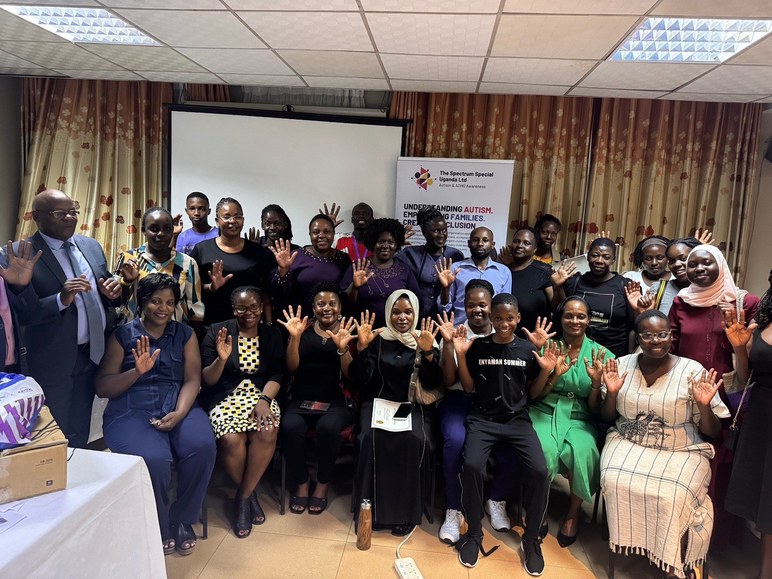 Parents, caregivers and professionals gathered for the Care for the Caregiver workshop